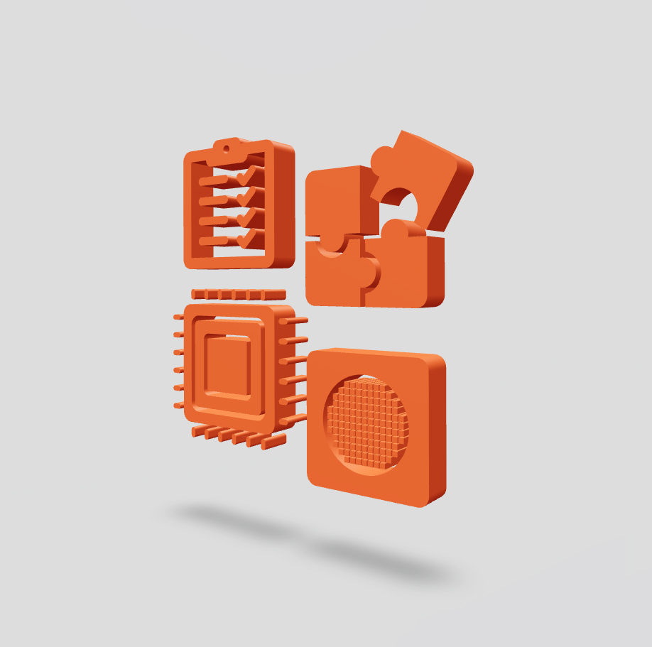 IC design illustration